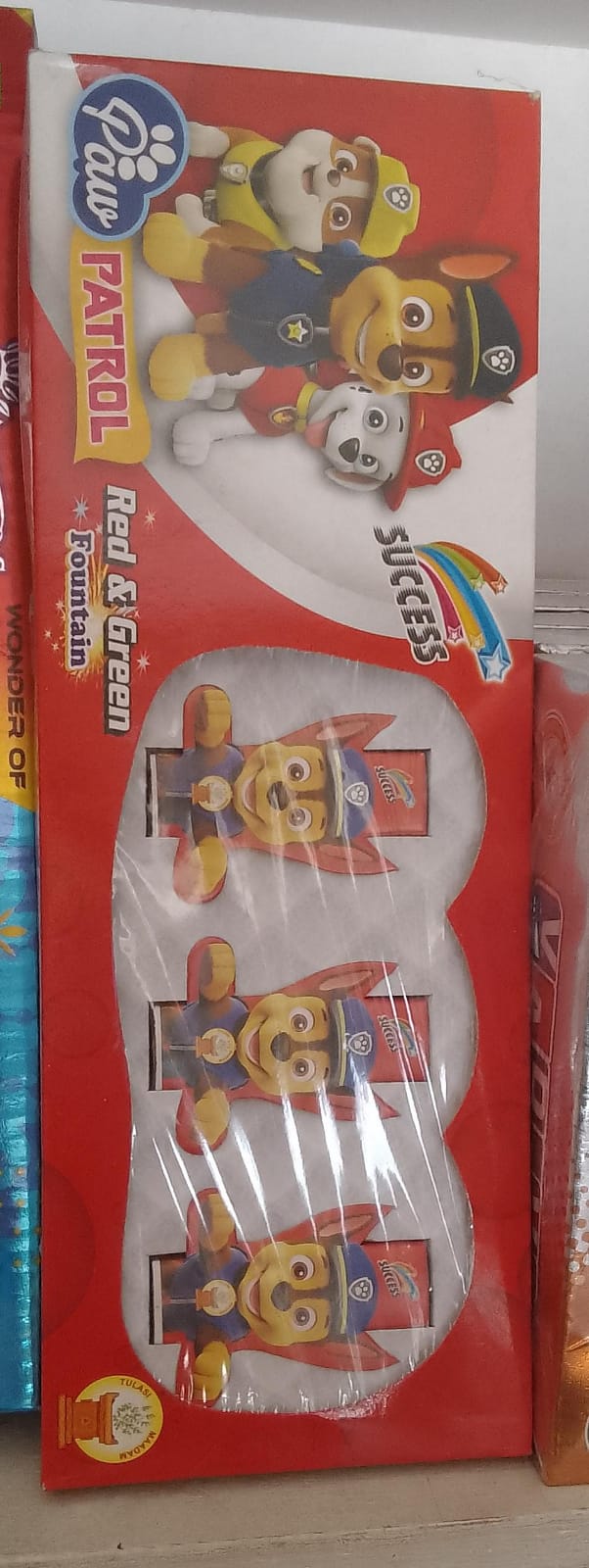 Krish Crackers Paw Patrol Fancy Fountain 5 Pcs